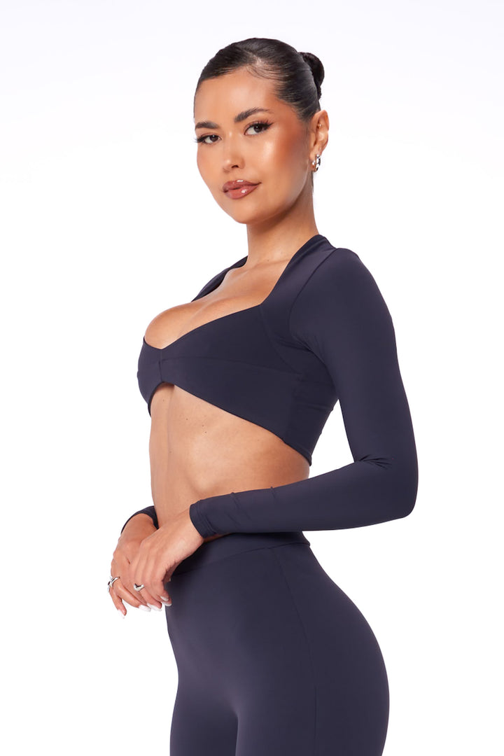 Demi Top - Titanium