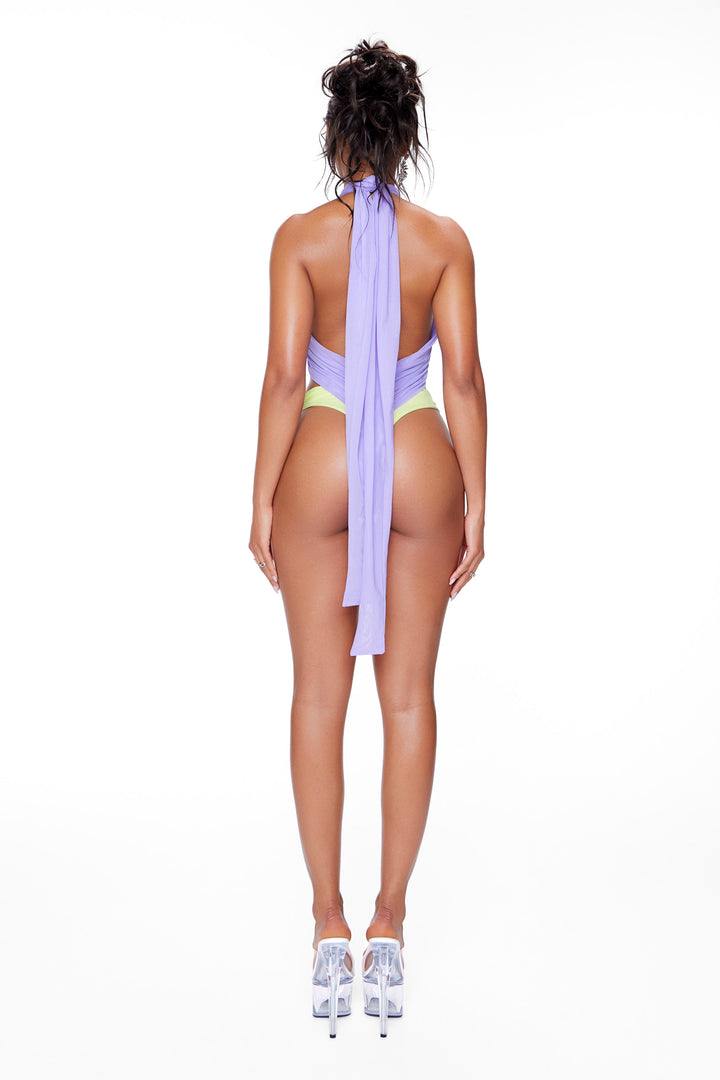 Zaya Multi Way Swim — Pistachio/Lilac