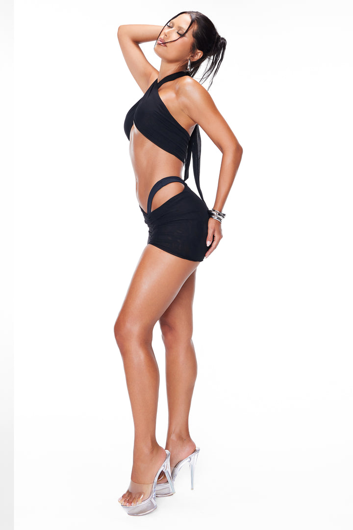 Pamela Dress — Black